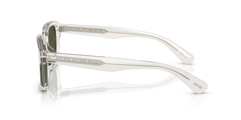 Oliver Peoples Errisson Sun with Gravel frame and Green lenses - Image 4