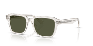 Oliver Peoples Errisson Sun with Gravel frame and Green lenses - Image 1