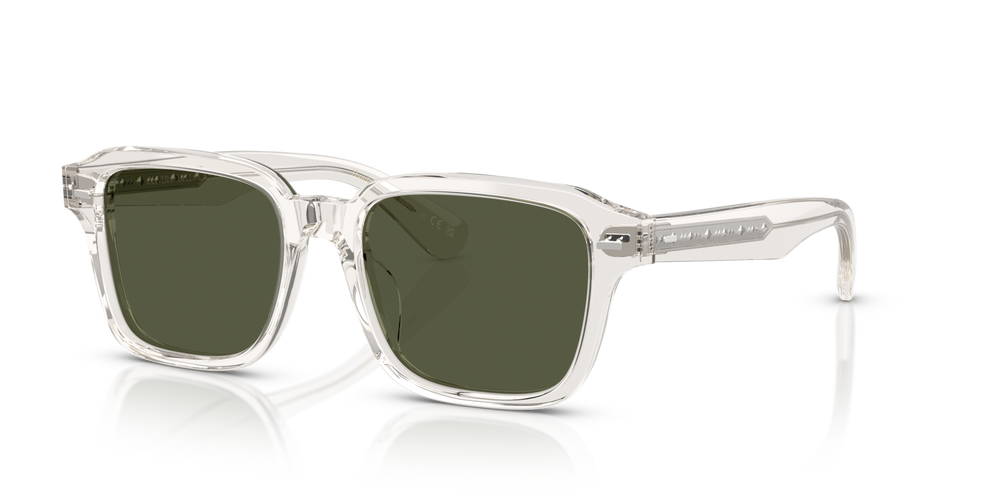 Oliver Peoples Errisson Sun with Gravel frame and Green lenses - image 1
