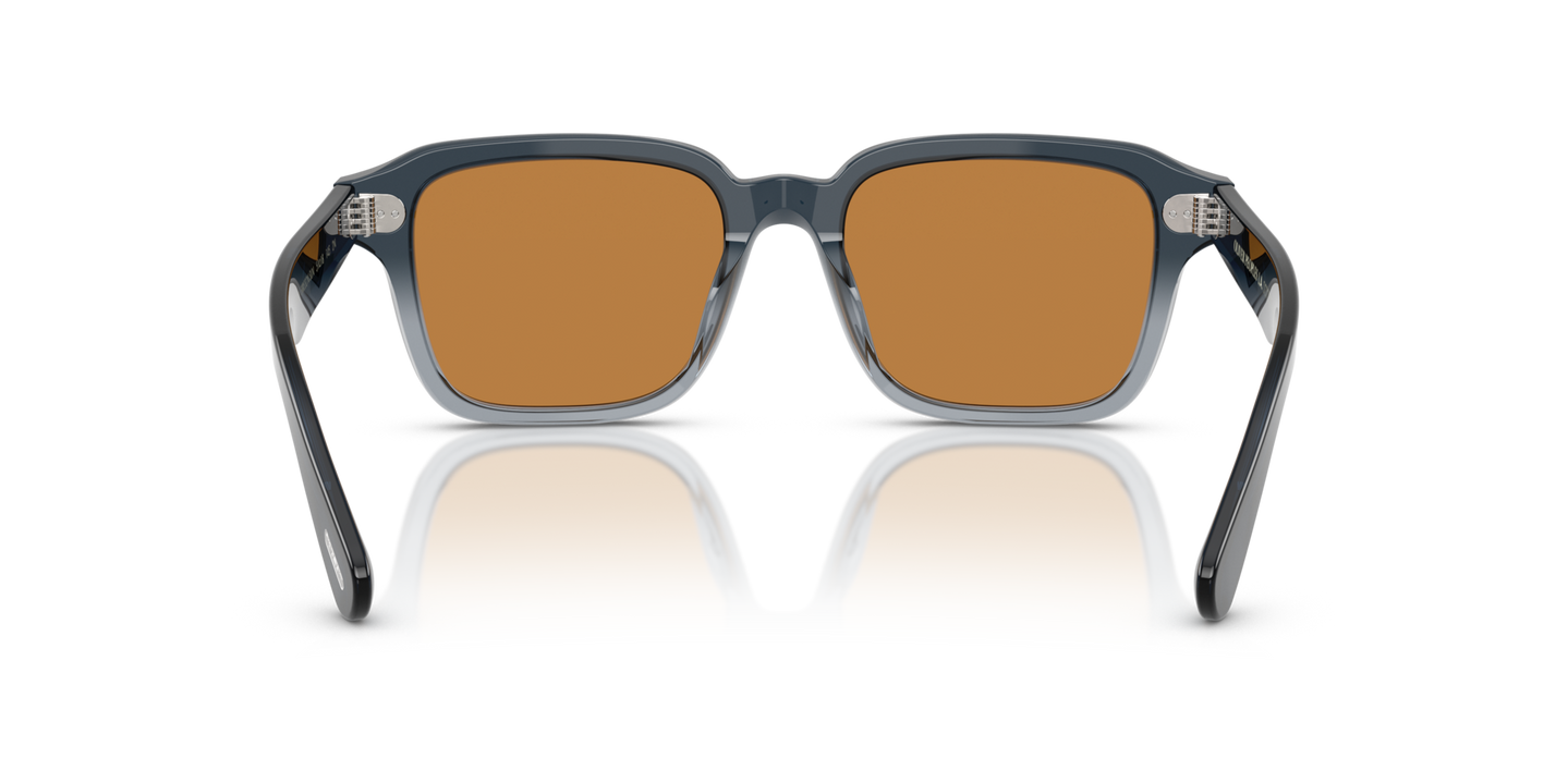 Oliver Peoples Errisson Sun con montatura Twilight sfumato e lenti  Marrone - Immagine Naselli