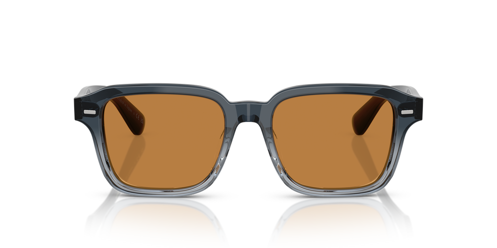 Sie Oliver Peoples Errisson Sun mit Twilight Farbverlauf Gestell und Braun Gläsern - Das Bild 2
