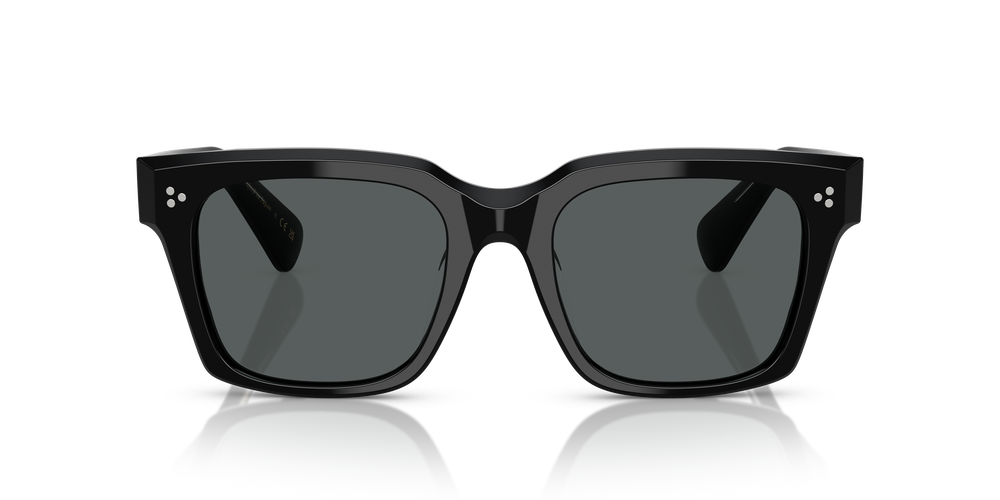 Oliver Peoples Ollice avec une monture Noir et des verres Gris - L'image 2