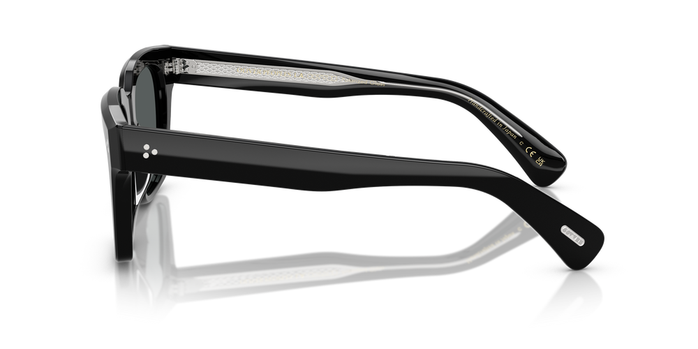 Oliver Peoples Ollice avec une monture Noir et des verres Gris - L'image 4