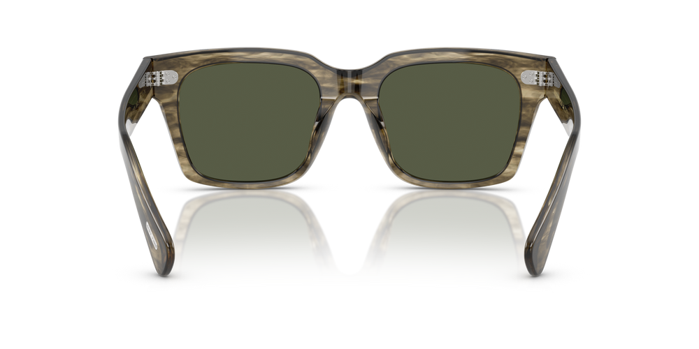 Oliver Peoples Ollice with Soft Olive Bark frame and G-15 Goldtone