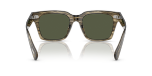 Oliver Peoples Ollice con montura Corteza y verde aceituna suave y lentes Verde - imagen 5