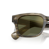 Oliver Peoples Ollice with Soft Olive Bark frame and Green lenses - Variant