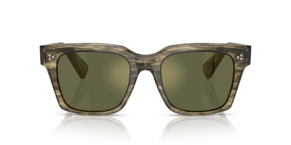 Oliver Peoples Ollice con montura Corteza y verde aceituna suave y lentes Verde - imagen 2
