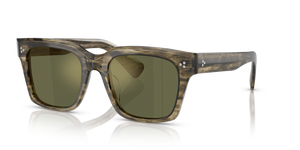 Oliver Peoples Ollice con montura Corteza y verde aceituna suave y lentes Verde - imagen 1