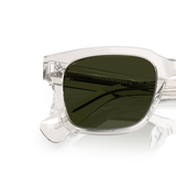 Sie Oliver Peoples Ollice mit Gravel Gestell und Grün Gläsern - Variant