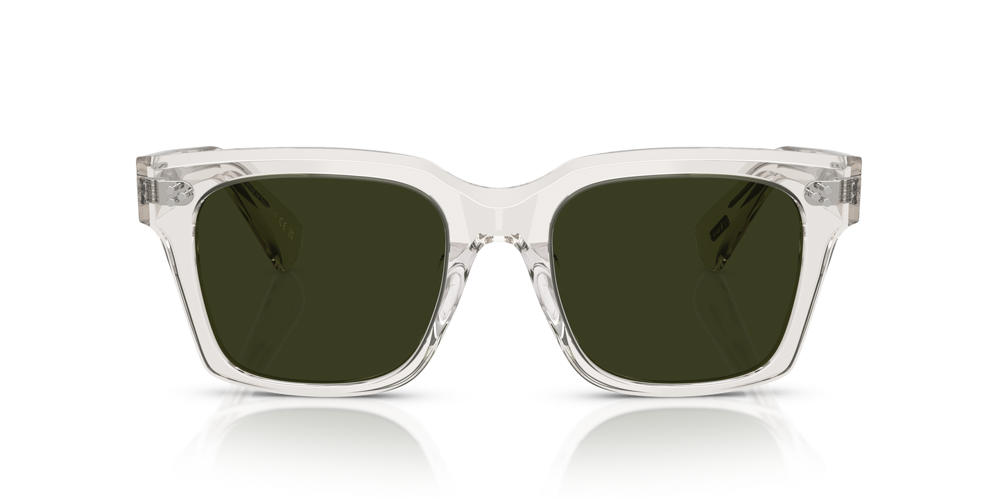 Oliver Peoples Ollice with Gravel frame and Green lenses - Image Material 