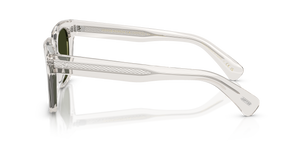 Oliver Peoples Ollice with Gravel frame and Green lenses - Image 4