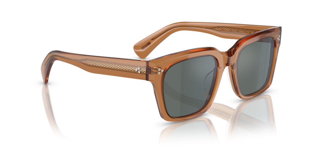 Oliver Peoples Ollice with Carob frame and Regal Blue lenses