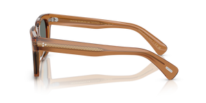 Oliver Peoples Ollice con montatura Carob e lenti  Blu - L'immagine 4