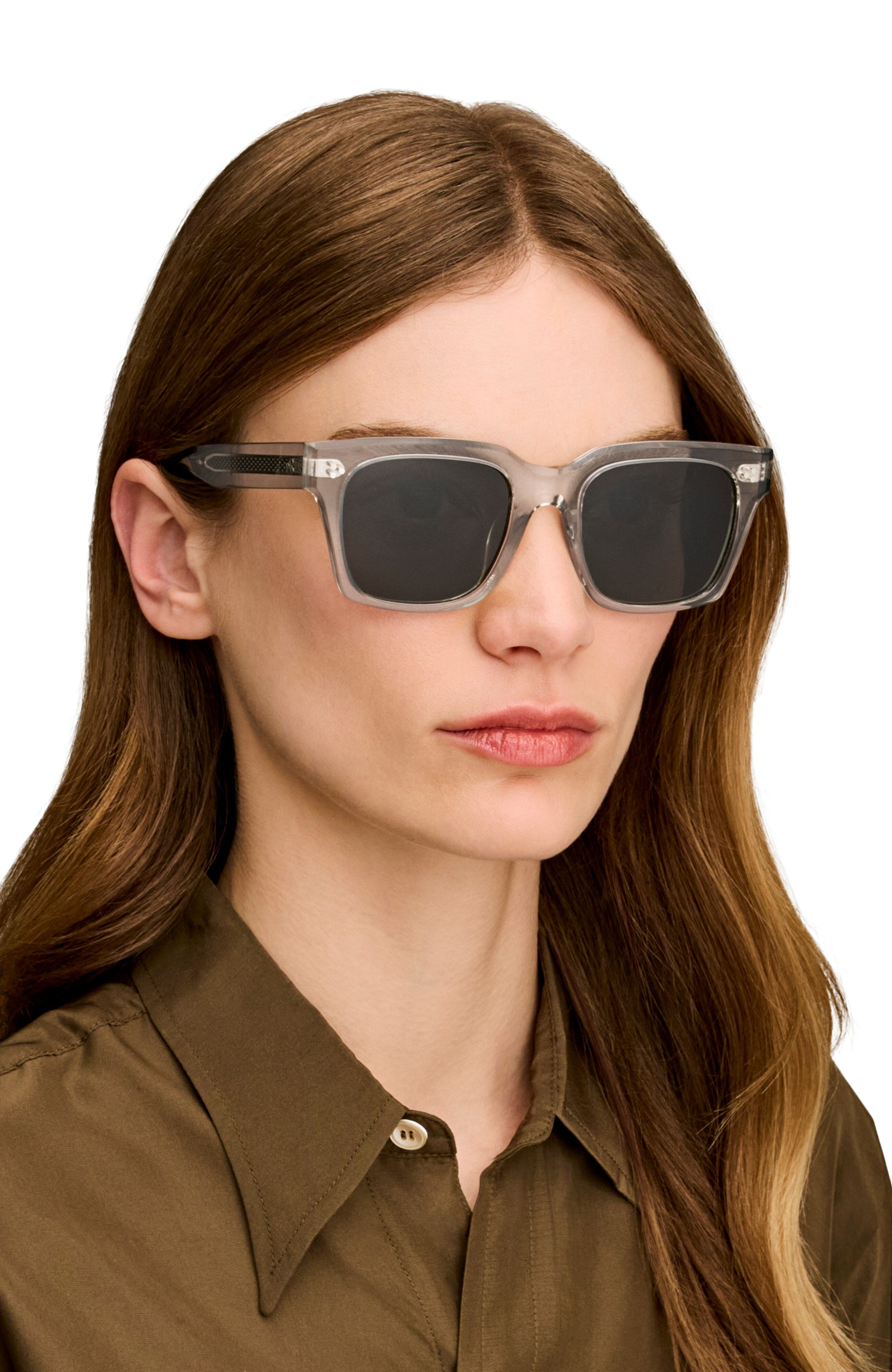 haus oli様インフラータ Oliver Peoples Ollice with Atago Tortoise frame and True Brown
