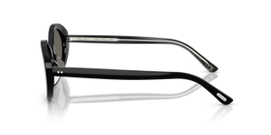Oliver Peoples Lumar avec une monture Noir et des verres Gris - L'image 4