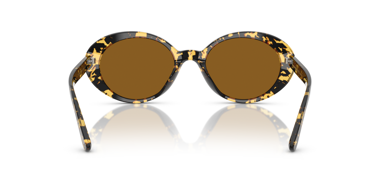 Oliver Peoples Lumar con montatura Tokyo Tartarugato e lenti  Marrone - Immagine Naselli