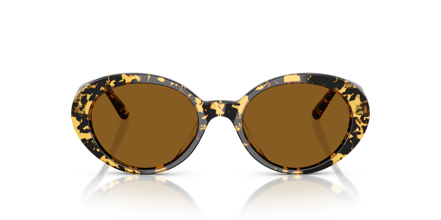 Oliver Peoples Lumar con montatura Tokyo Tartarugato e lenti  Marrone - Immagine Materiale