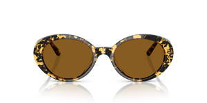 Oliver Peoples Lumar con montatura Tokyo Tartarugato e lenti  Marrone - immagine 2