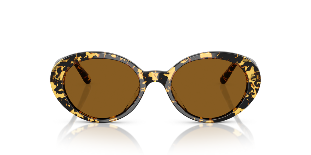 Oliver Peoples Lumar avec une monture Écaille de tortue Tokyo et des verres Brun - L'image 2