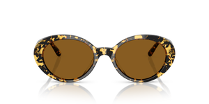 Oliver Peoples Lumar avec une monture Écaille de tortue Tokyo et des verres Brun - L'image 2