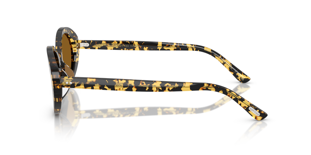 Oliver Peoples Lumar con montatura Tokyo Tartarugato e lenti  Marrone - L'immagine 4