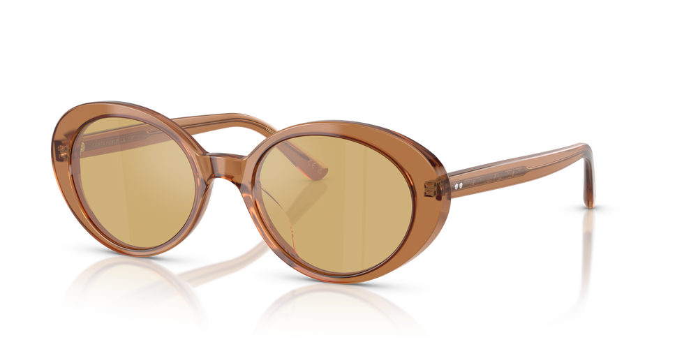 Oliver Peoples Lumar con montatura Carob e lenti  Giallo - immagine 3