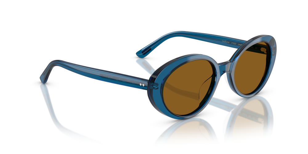 Oliver Peoples Lumar with Tesukon Blue frame and Brown lenses - Image 3