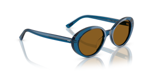 Oliver Peoples Lumar with Tesukon Blue frame and Brown lenses - image 3
