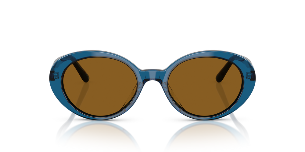 Oliver Peoples Lumar con montatura Blu Tetsukon e lenti  Marrone - L'immagine 2