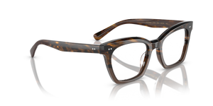 Oliver Peoples Lelia con montatura Rosso Sedona/Grigio talpa sfumato - L'immagine 3