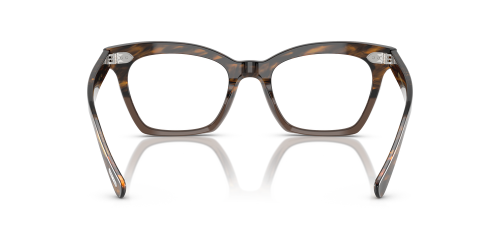 Oliver Peoples Lelia mit Sedona Rot/Taupe Verlauf Gestell - Das Bild 5