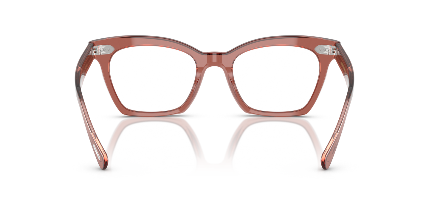 Oliver Peoples Lelia mit RBR Gestell - Bild Stegplättchen