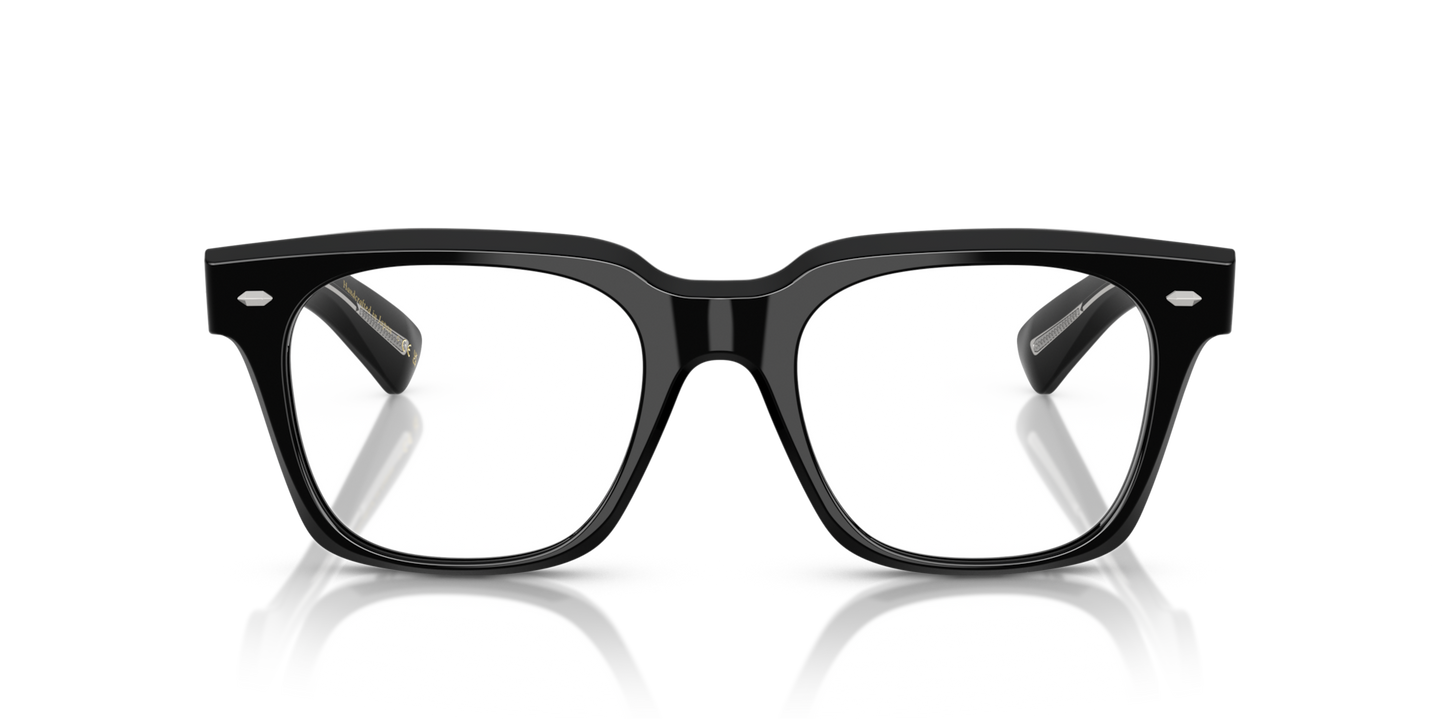 Oliver Peoples Alfrey 18k avec monture Noir - Image Des matériaux haut de gamme