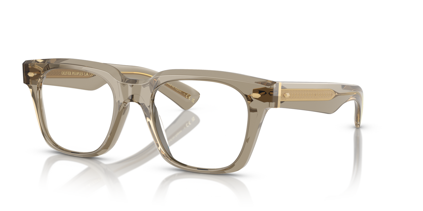 Oliver Peoples Alfrey 18k with Sencha frame - Image Precious Gold Plated Metal