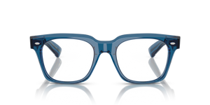 Oliver Peoples Alfrey 18k con montura Azul translúcido - El 2