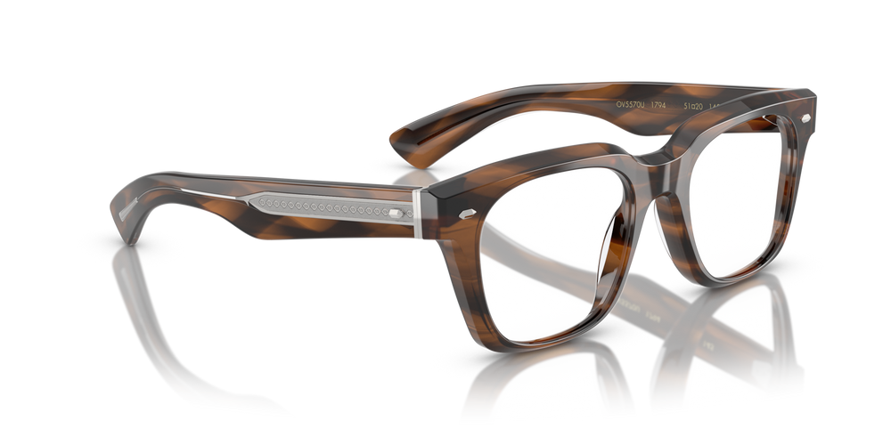 Oliver Peoples Alfrey 18k with Barchan frame - image 3