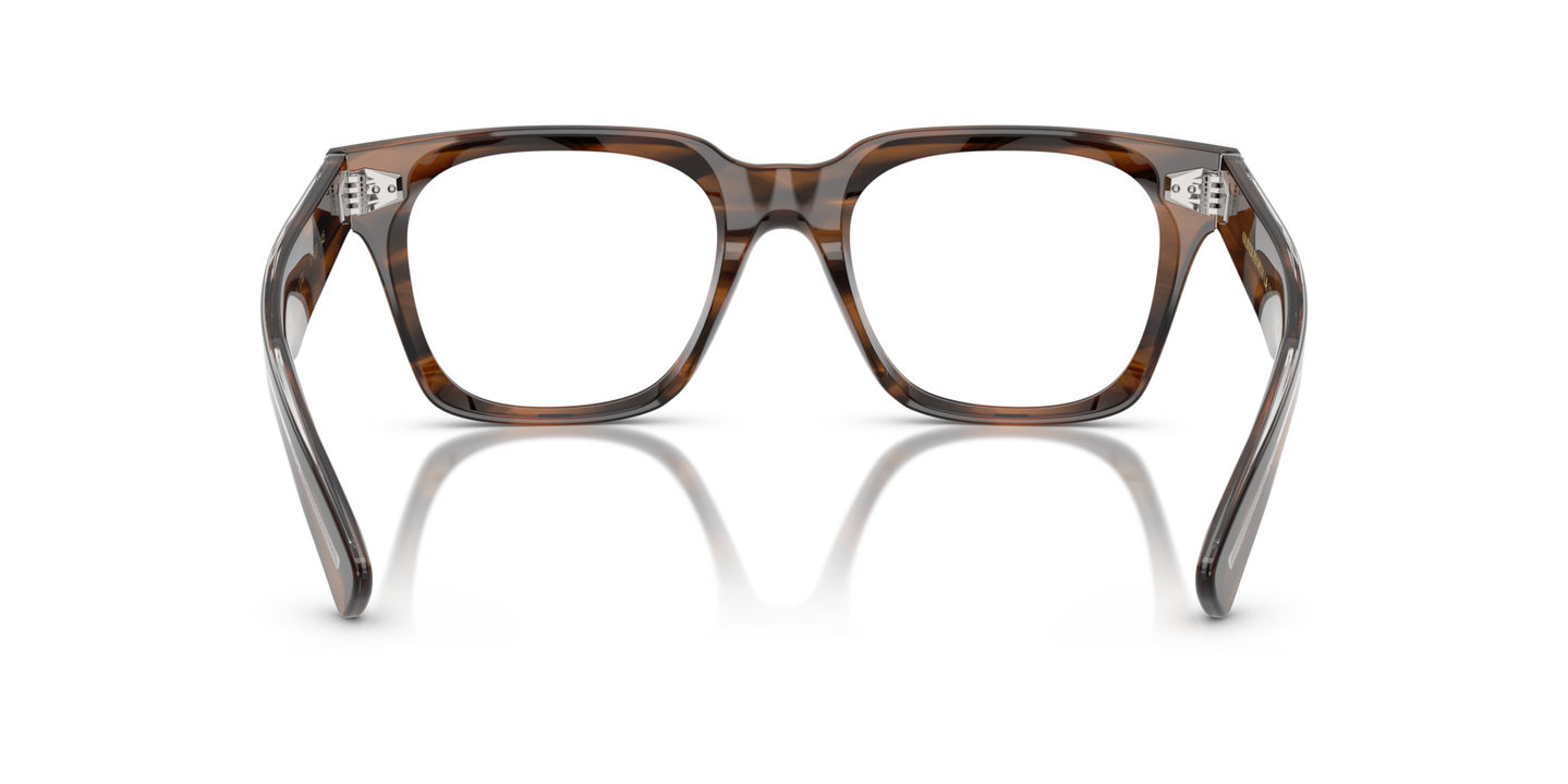 Oliver Peoples Alfrey 18k with Barchan frame - Image Nosepads