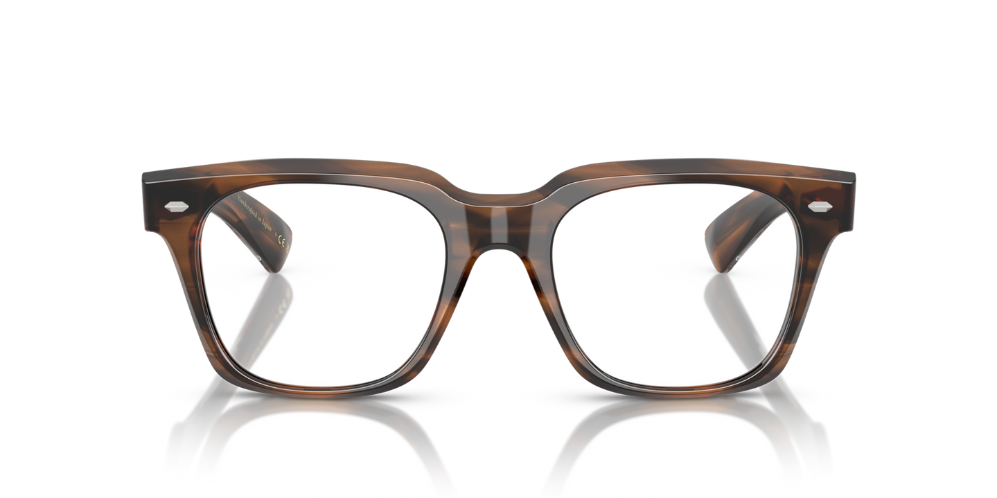 Oliver Peoples Alfrey 18k with Barchan frame - Image Premium Material