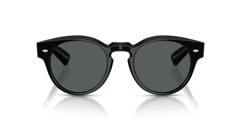 Oliver Peoples Hayton 18k con montura Negro Puro y lentes Gris - imagen 2