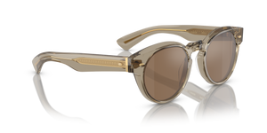 Oliver Peoples Hayton 18k avec une monture Sencha et des verres Brun - L'image 3