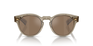 Oliver Peoples Hayton 18k avec une monture Sencha et des verres Brun - L'image 2