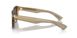 Oliver Peoples Hayton 18k avec une monture Sencha et des verres Brun - L'image 4