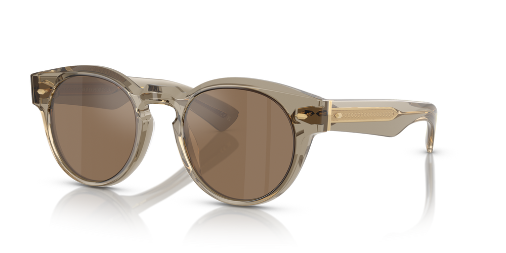 Oliver Peoples Hayton 18k avec une monture Sencha et des verres Brun - image 3