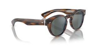 Oliver Peoples Hayton 18k with Barchan frame and Blue lenses - image 3