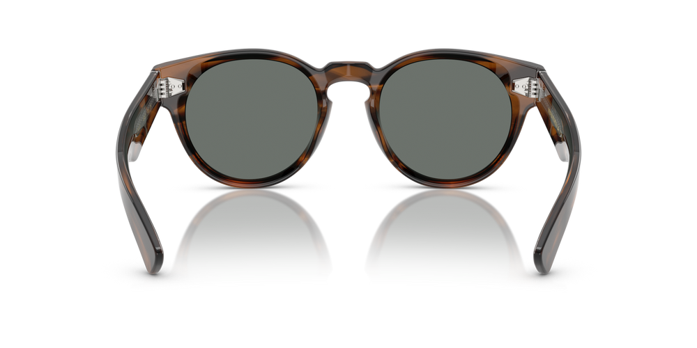 Oliver Peoples Hayton 18k avec une monture Barchan et des verres Bleu - image 5
