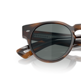 Oliver Peoples Hayton 18k avec une monture Barchan et des verres Bleu - Variant
