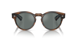 Oliver Peoples Hayton 18k with Barchan frame and Blue lenses - image 2