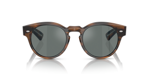 Oliver Peoples Hayton 18k with Barchan frame and Blue lenses - image 2