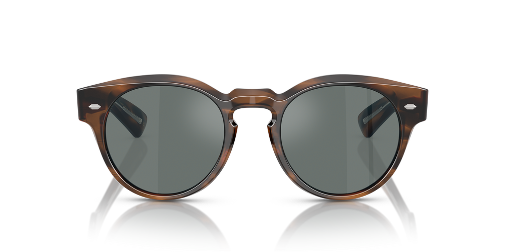 Oliver Peoples Hayton 18k with Barchan frame and Blue lenses - Image 2
