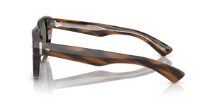 Oliver Peoples Hayton 18k avec une monture Barchan et des verres Bleu - image 4